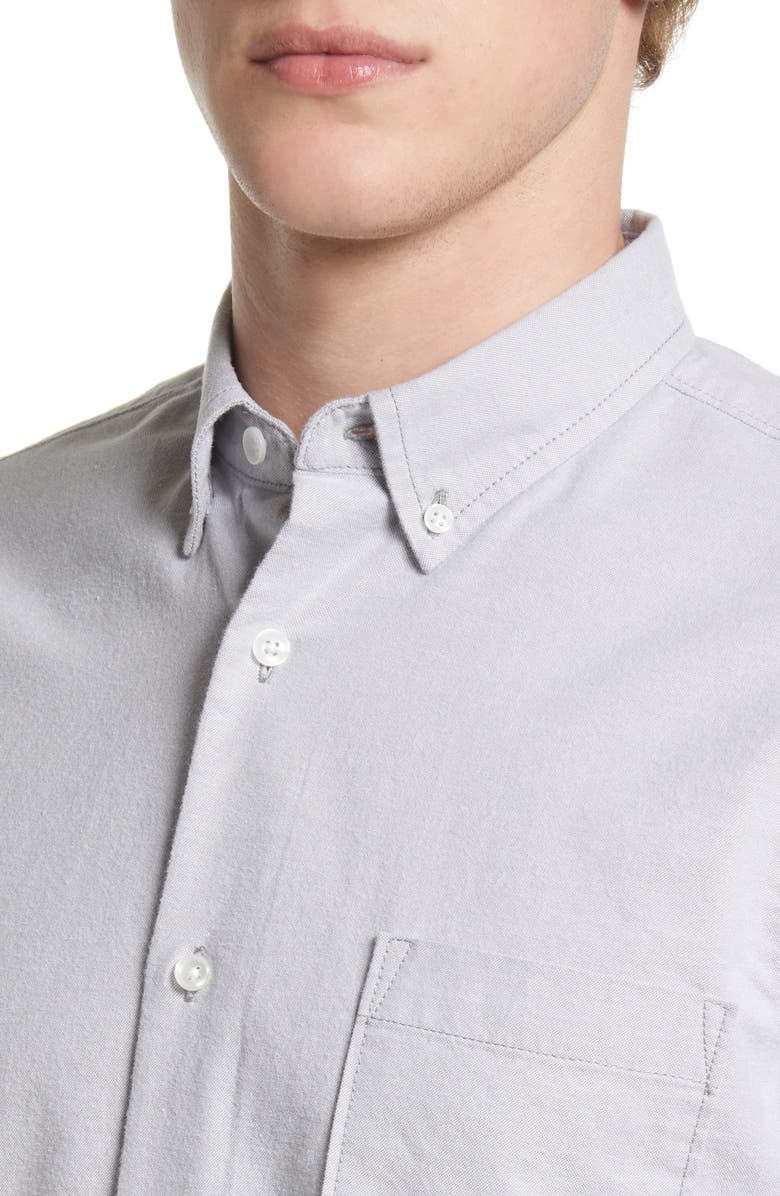 Nordstrom Oxford Button-Up Performance Shirt, Alternate, color,