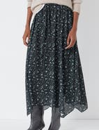 Hush Kaia Chiffon Hanky Hem Skirt