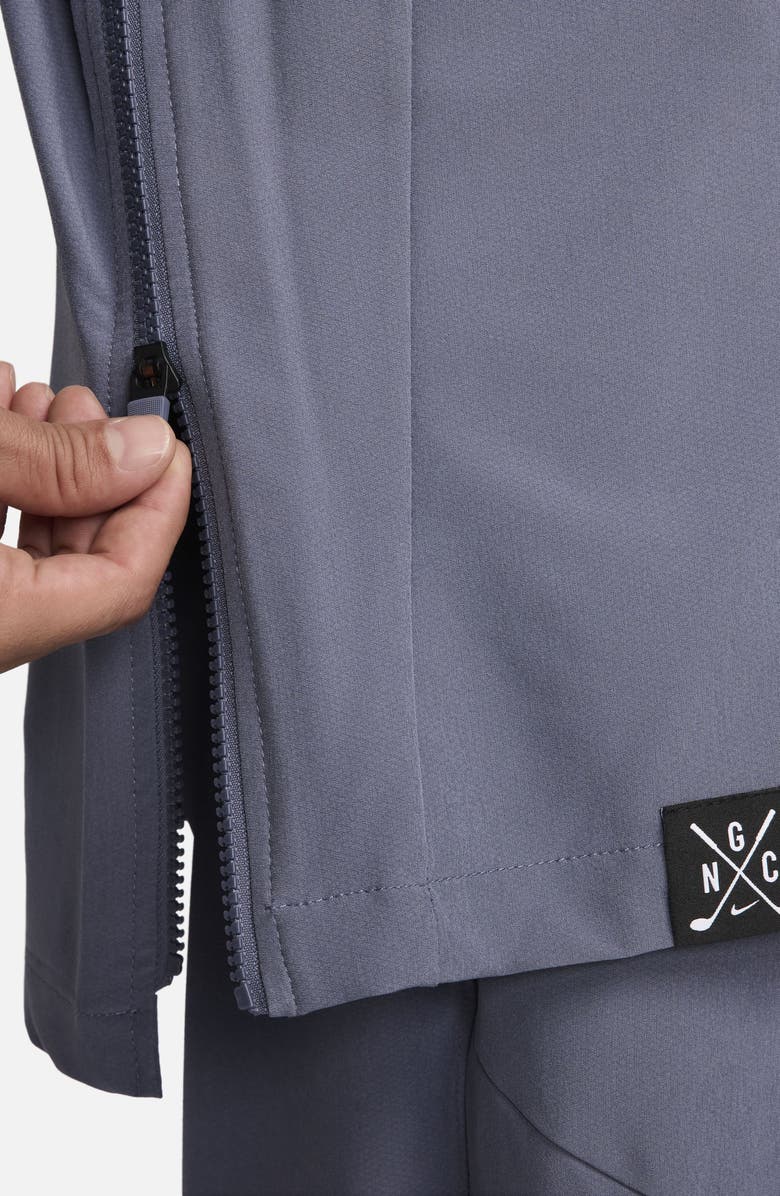 Nike Dri-FIT Golf Club Quarter Zip Pullover, Alternate, color, Light Carbon/ White