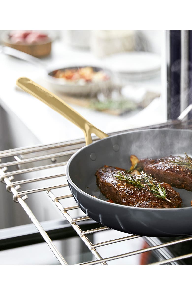 GreenPan GP5 Set of 2 Stainless Steel Nonstick Frying Pans, Alternate, color, 