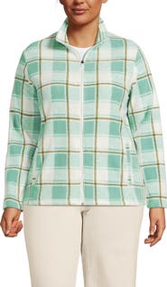 Lands' End Anyweather Fleece Full Zip Jacket