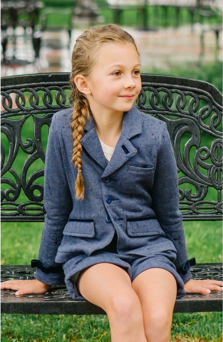 Hope & Henry Girls' Fleece Dress Short, Toddler, Alternate, color, 