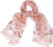 SAACHI Floral Embroidered Scarf