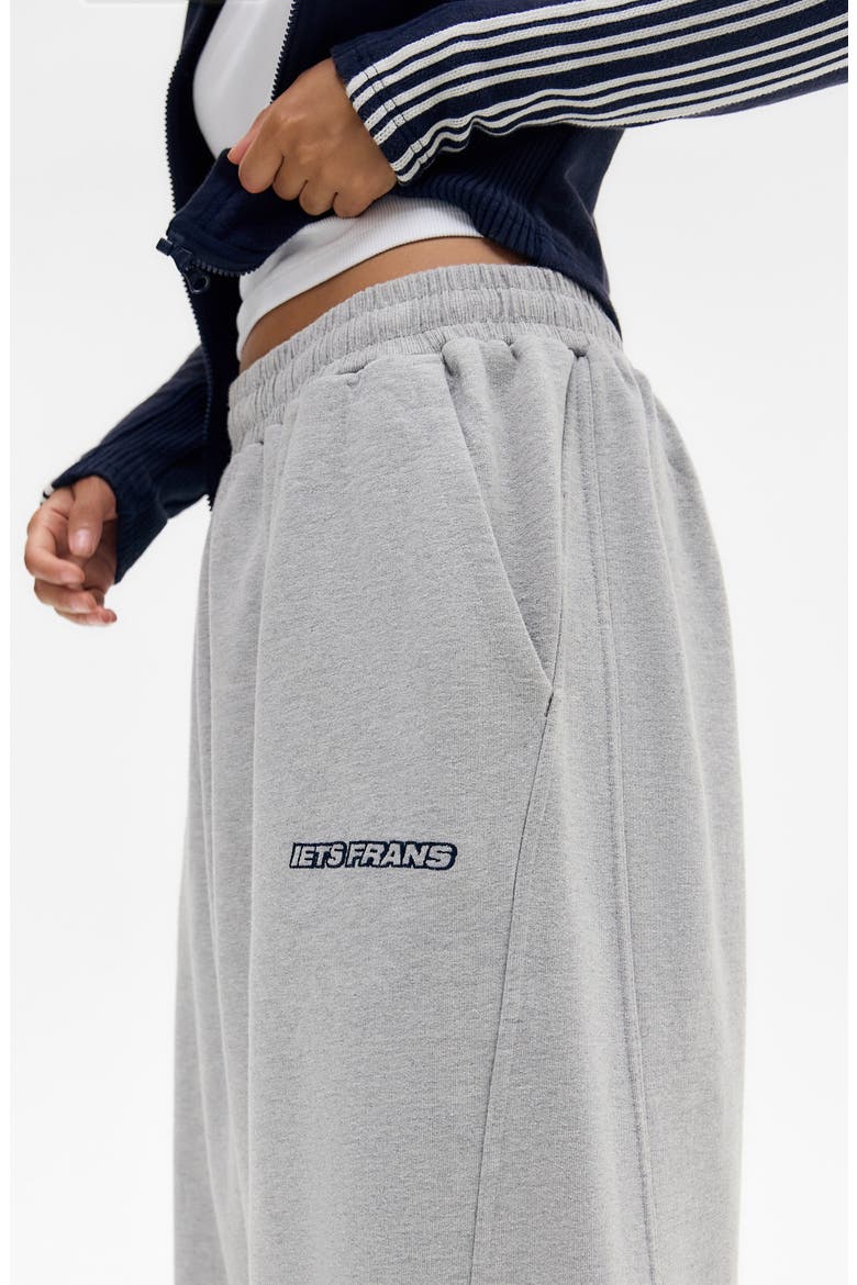 Big Simmi Wide Leg Sweatpants, Alternate, color, GREY