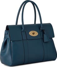 Mulberry Bayswater Grained Leather Satchel