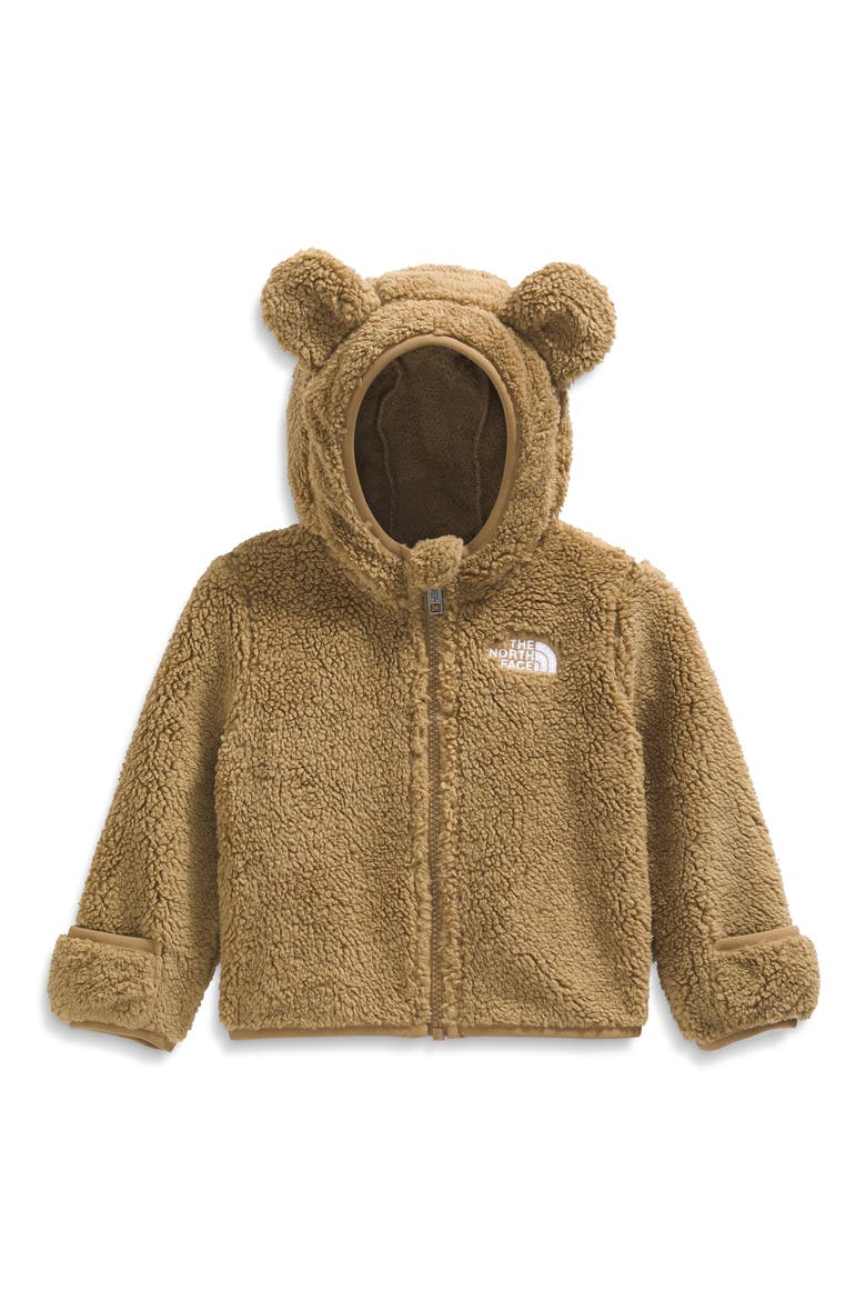 Campshire Ears Fleece Zip Hoodie, Main, color, TEDDY BROWN