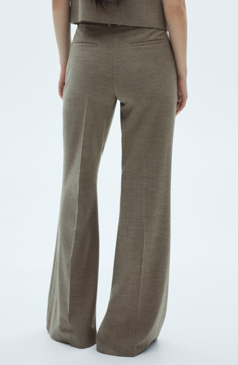 MANGO Liam Wide Leg Pants, Alternate, color, Khaki Green