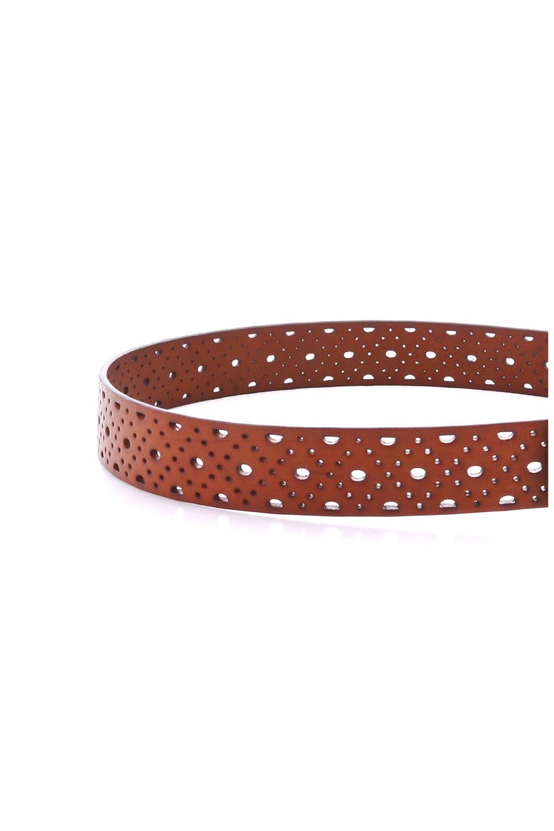 Spurline Cutout Belt, Alternate, color, Tan