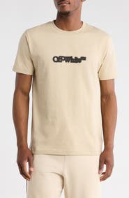 Off-White Spray Paint Arrow Graphic Slim T-Shirt
