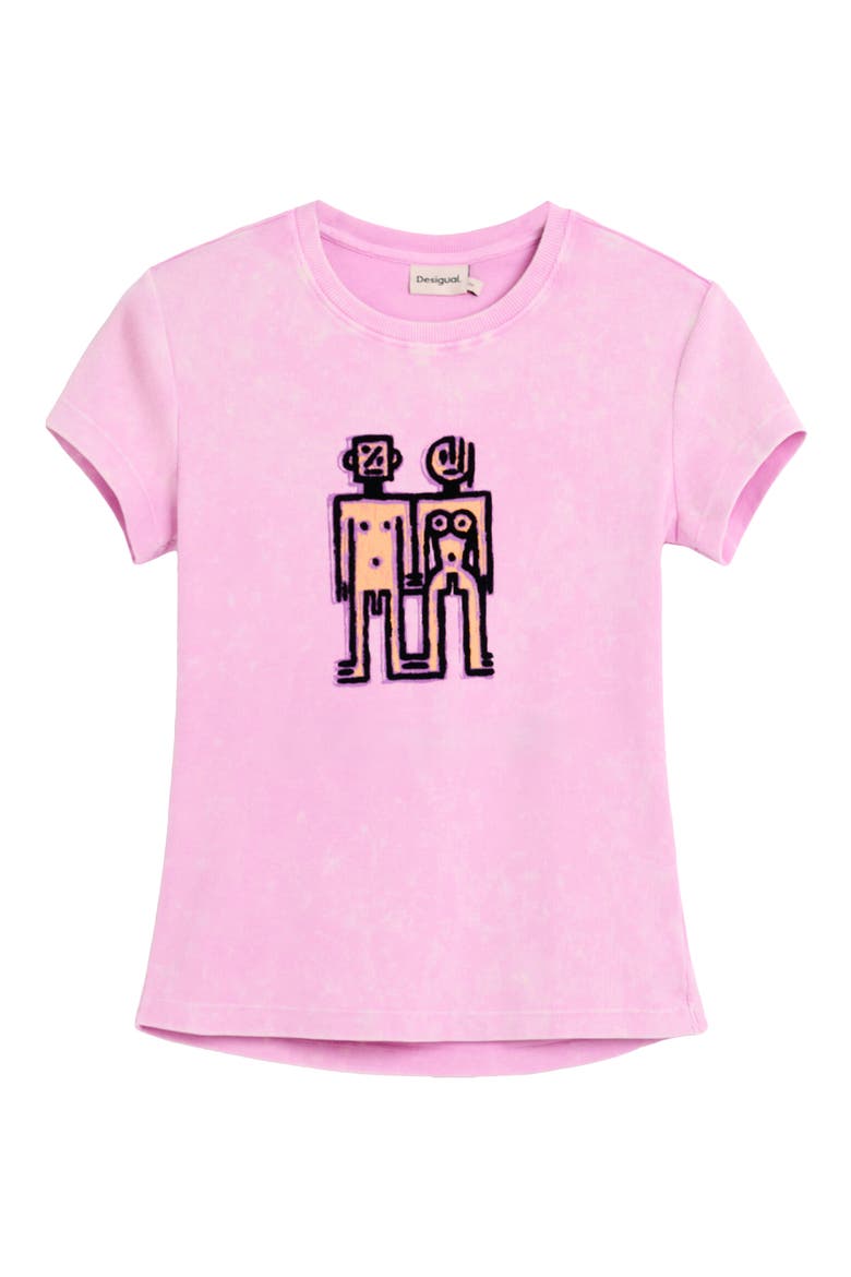 Graphic T-Shirt, Alternate, color, FUCHSIA