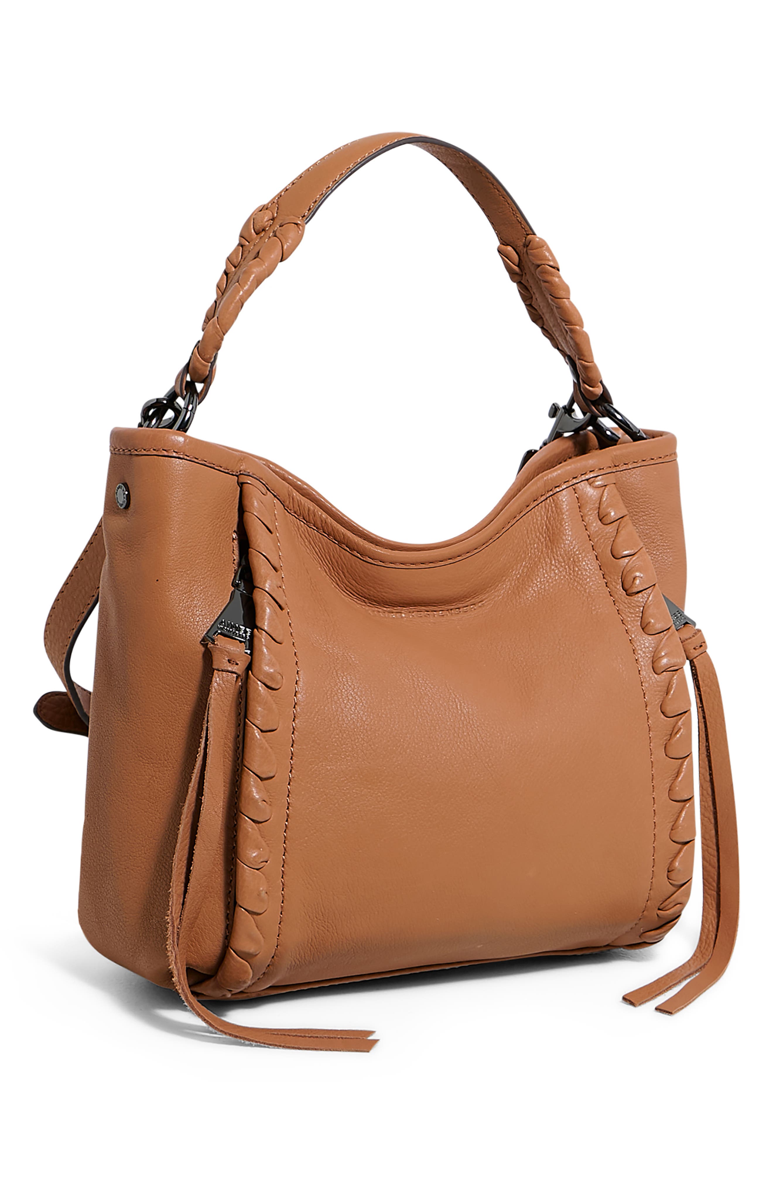 Aimee Kestenberg Artisan Bucket Crossbody Bag, Alternate, color, Vachetta