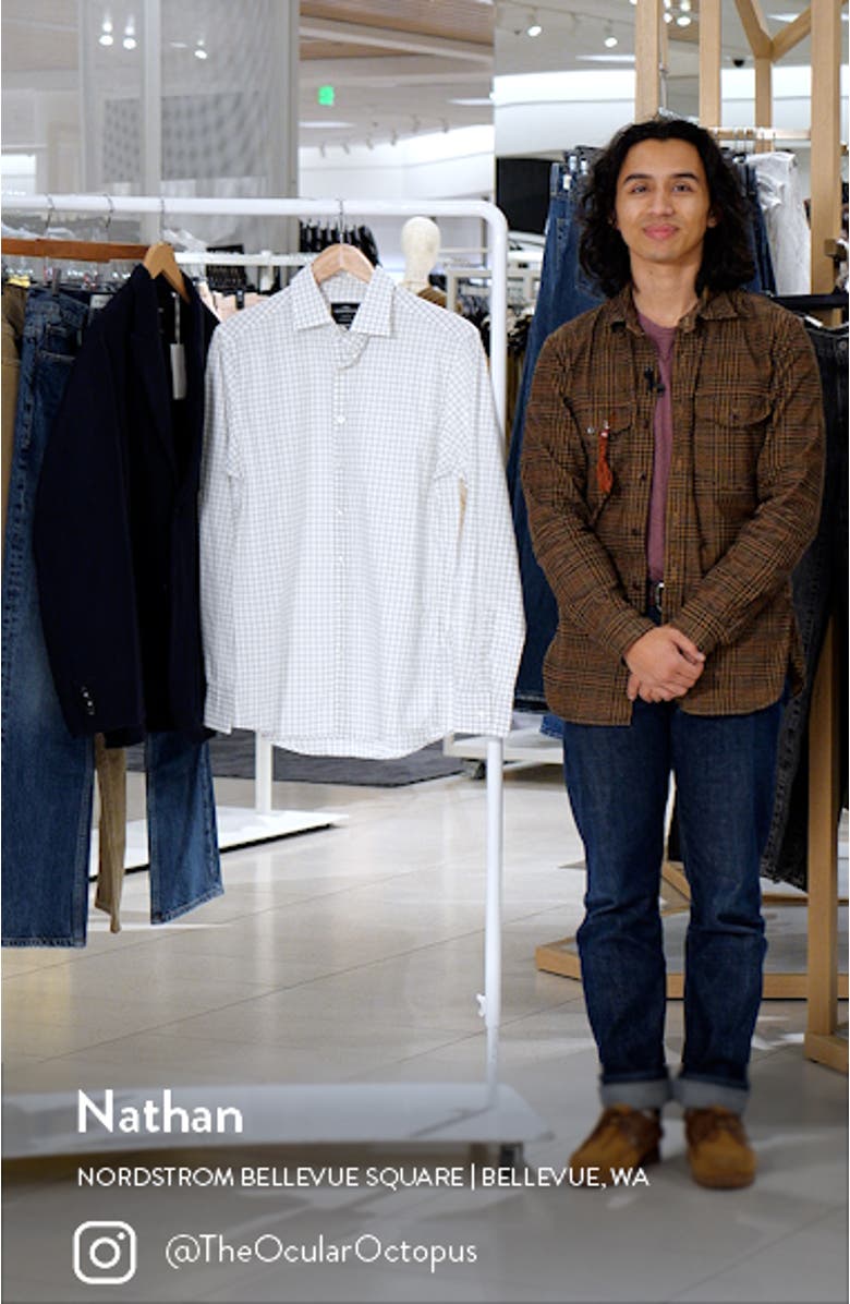 Three Streams Check Button-Up Shirt, sales video thumbnail