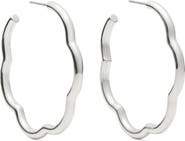 Kate Spade New York wave hoop earrings