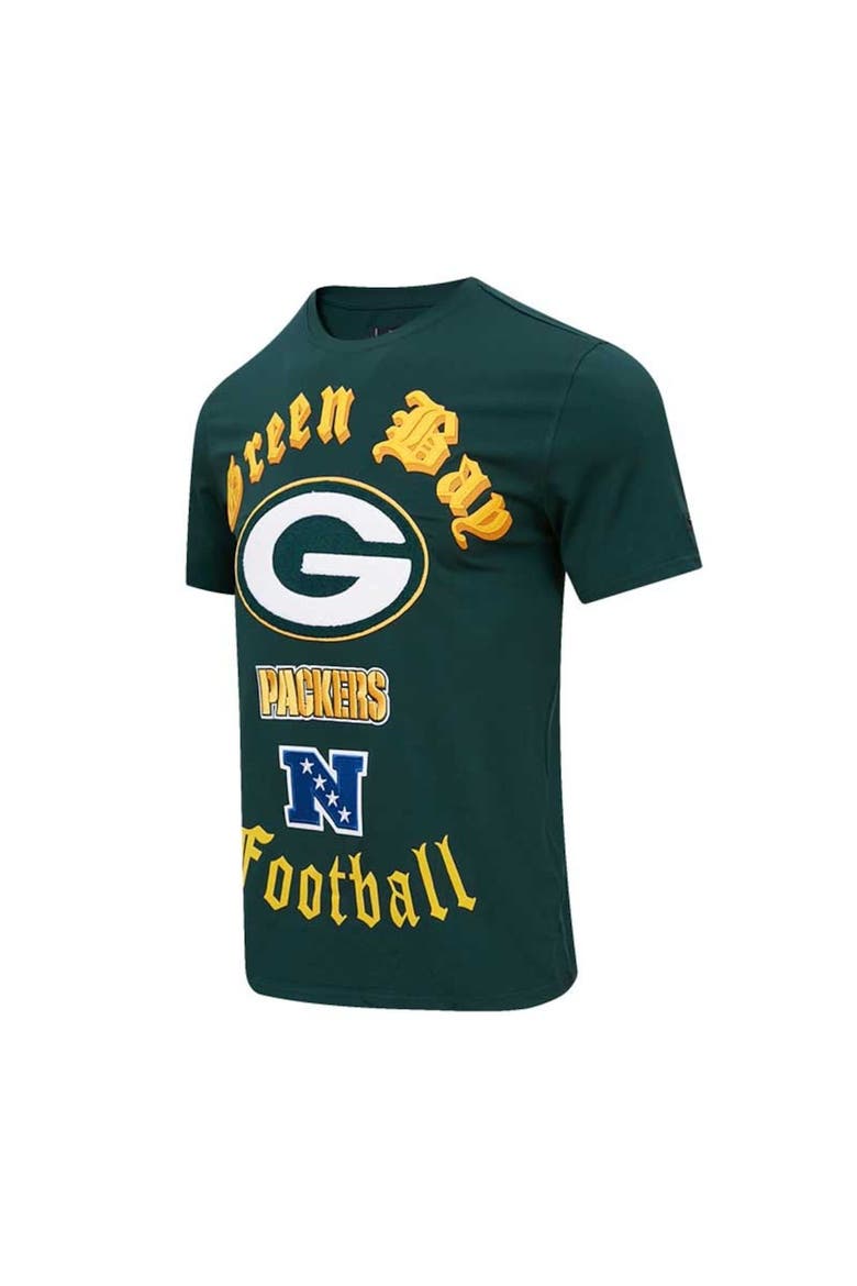 Men's Pro Standard Green Green Bay Packers Old English T-Shirt, Alternate, color, Green