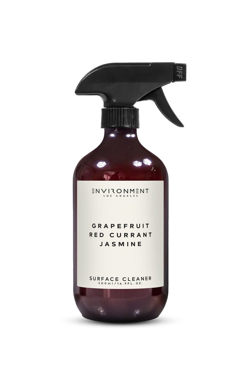 ENVIRONMENT Inspired by 5-Star Luxury Hotel Surface Cleaner, Main, color, Grapefruit|Red Currant|Jasmine