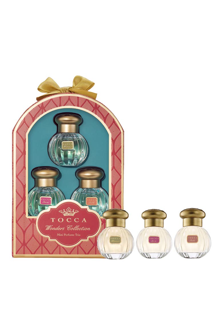 Wonders Mini Perfume Trio Set, Main, color, RED