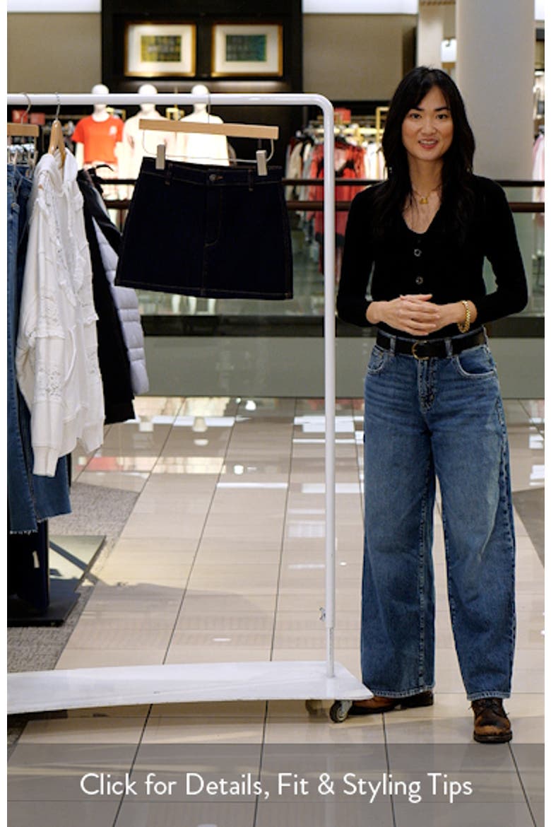 Maika Denim Miniskirt video