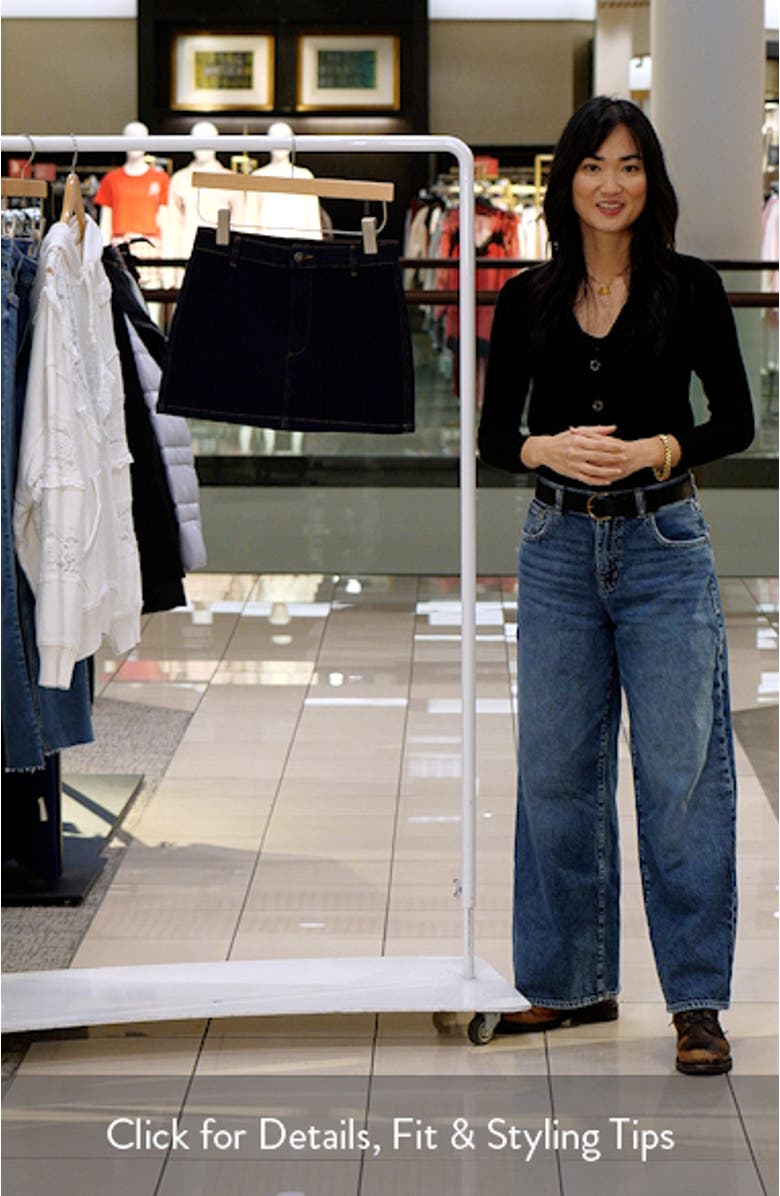 Maika Denim Miniskirt, sales video thumbnail