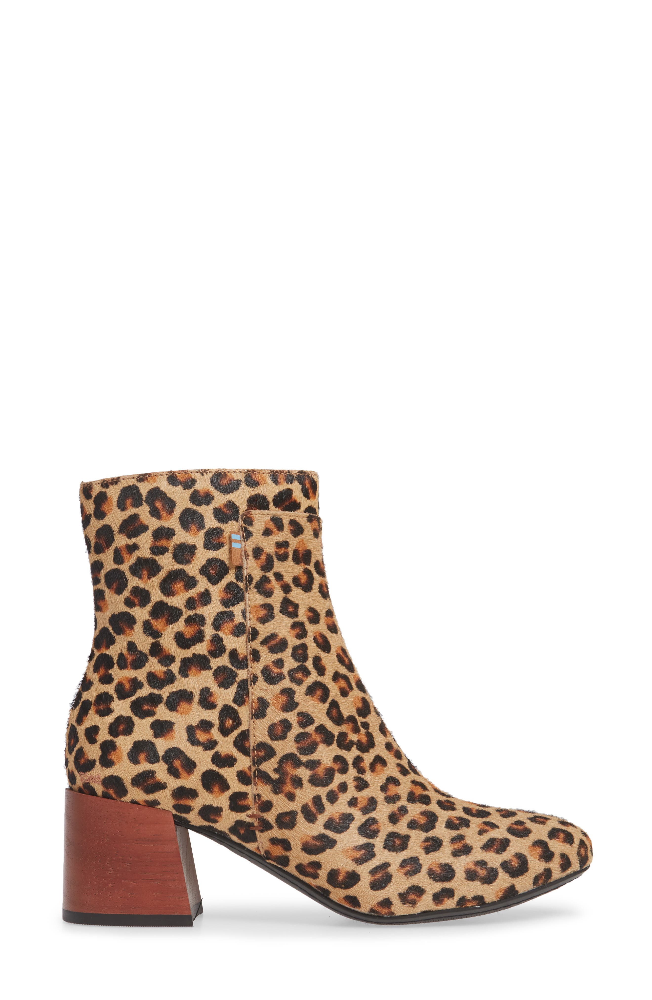 Emmy Bootie, Alternate, color, LEOPARD PRINT CALF HAIR