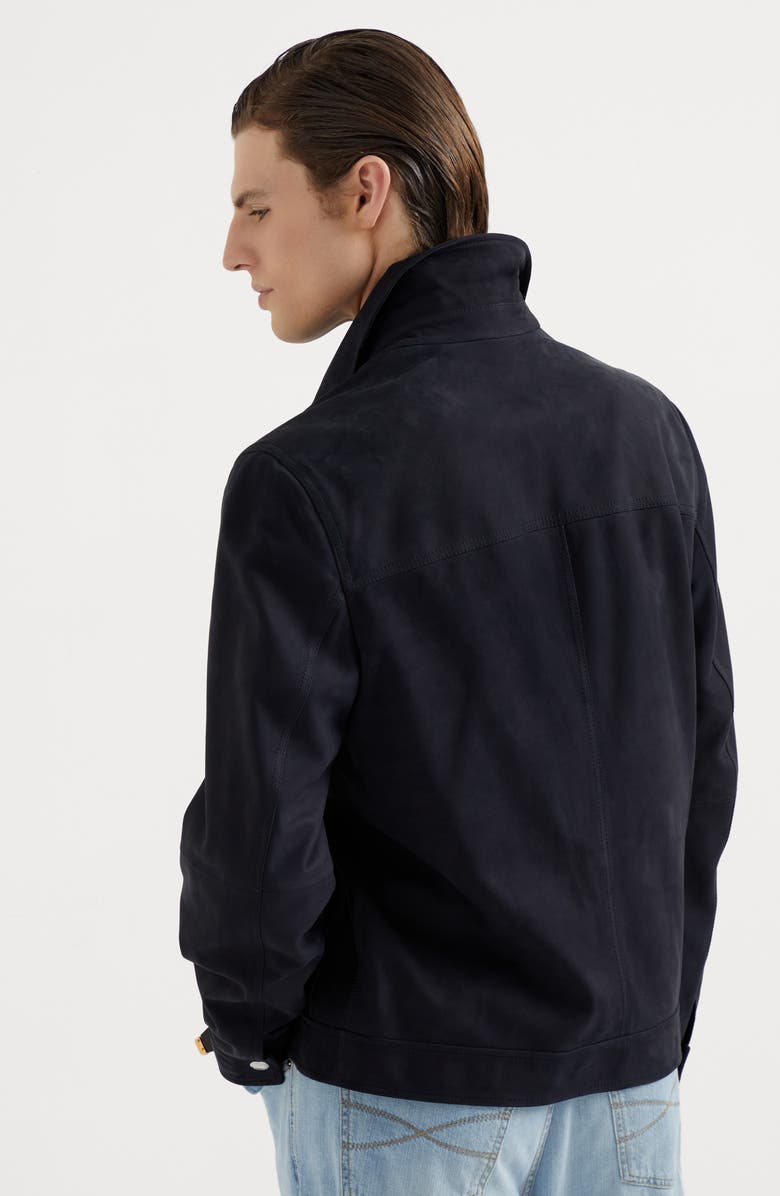 Brunello Cucinelli Nubuck outerwear, Alternate, color, 
