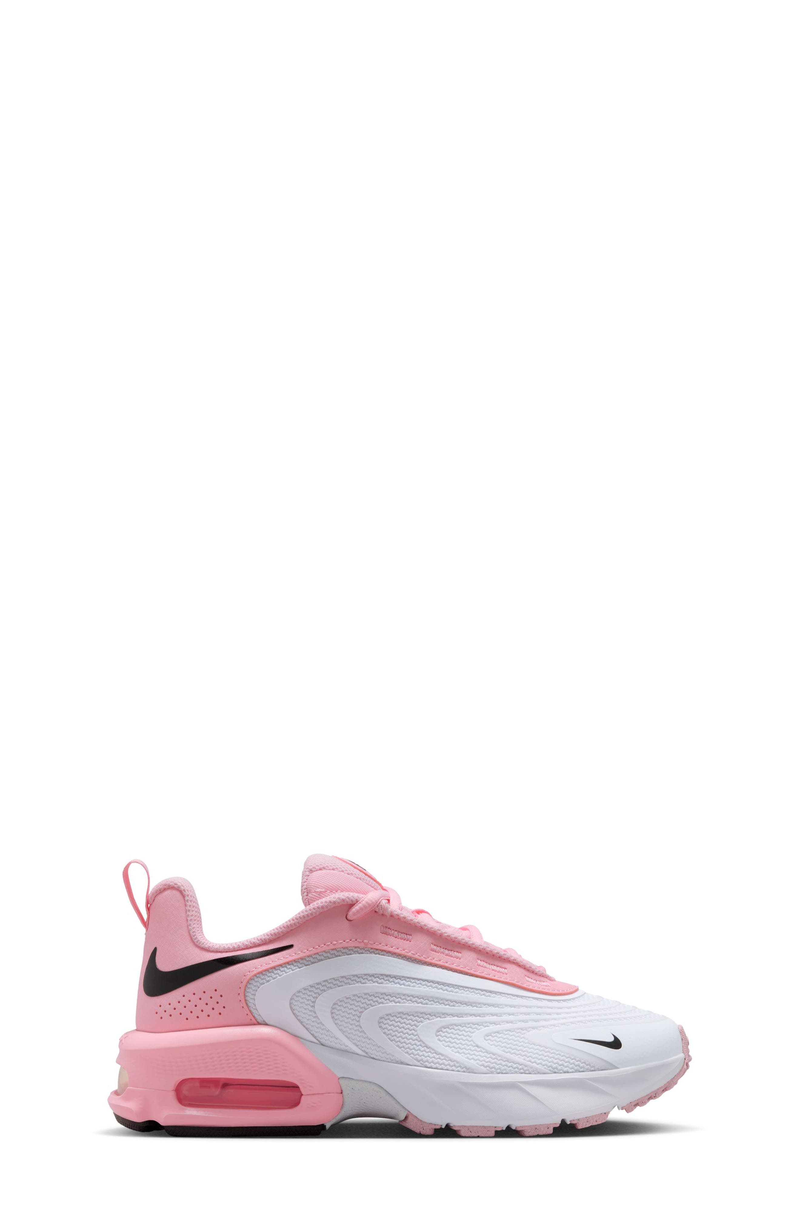 Nike Kids' Air Max Fire Sneaker, Alternate, color, White/ Black/ Soft Pink