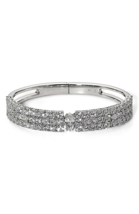 Twinnie Triple Row Hinge Bangle