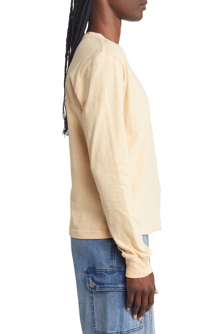 High Up Long Sleeve T-Shirt, Alternate, color, BEIGE