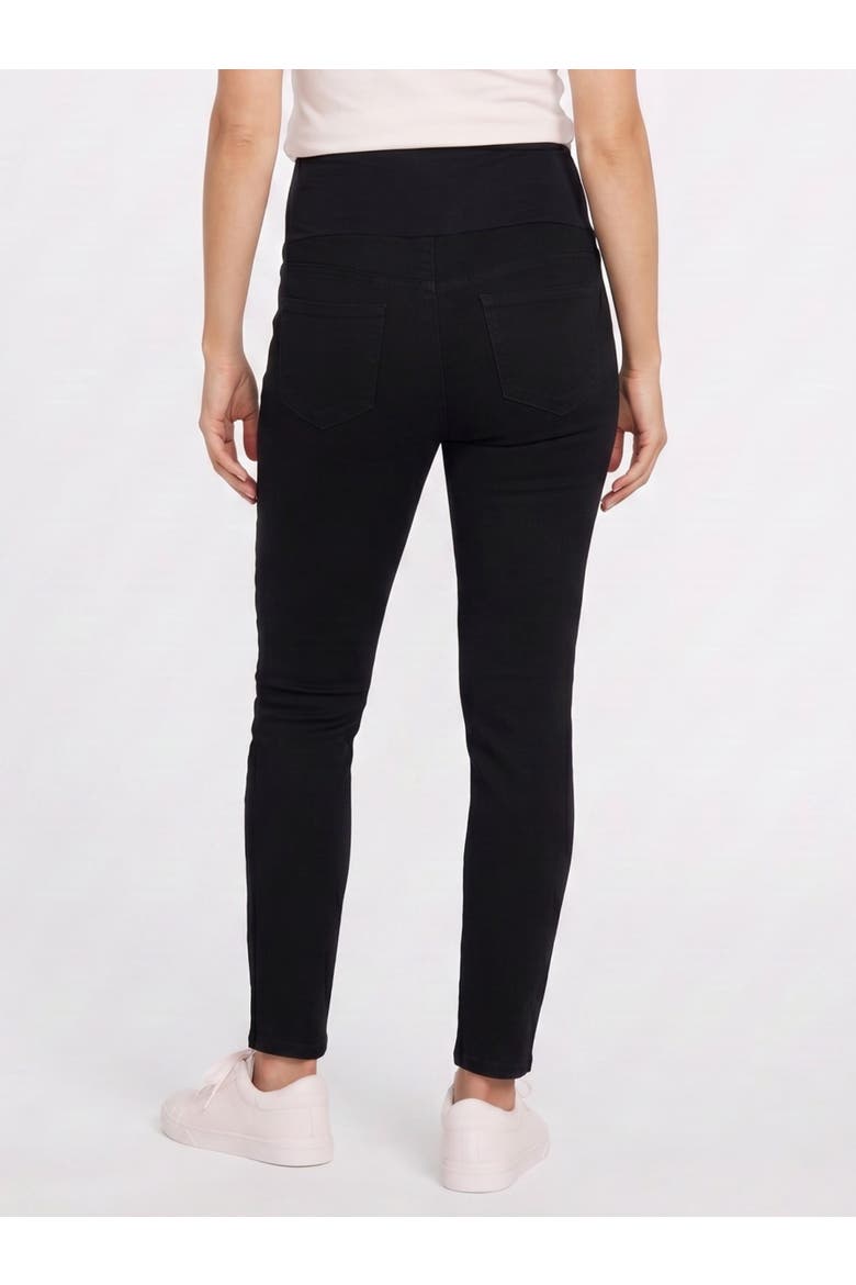 Secret Fit Ankle Length Skinny Jeans, Alternate, color, Black