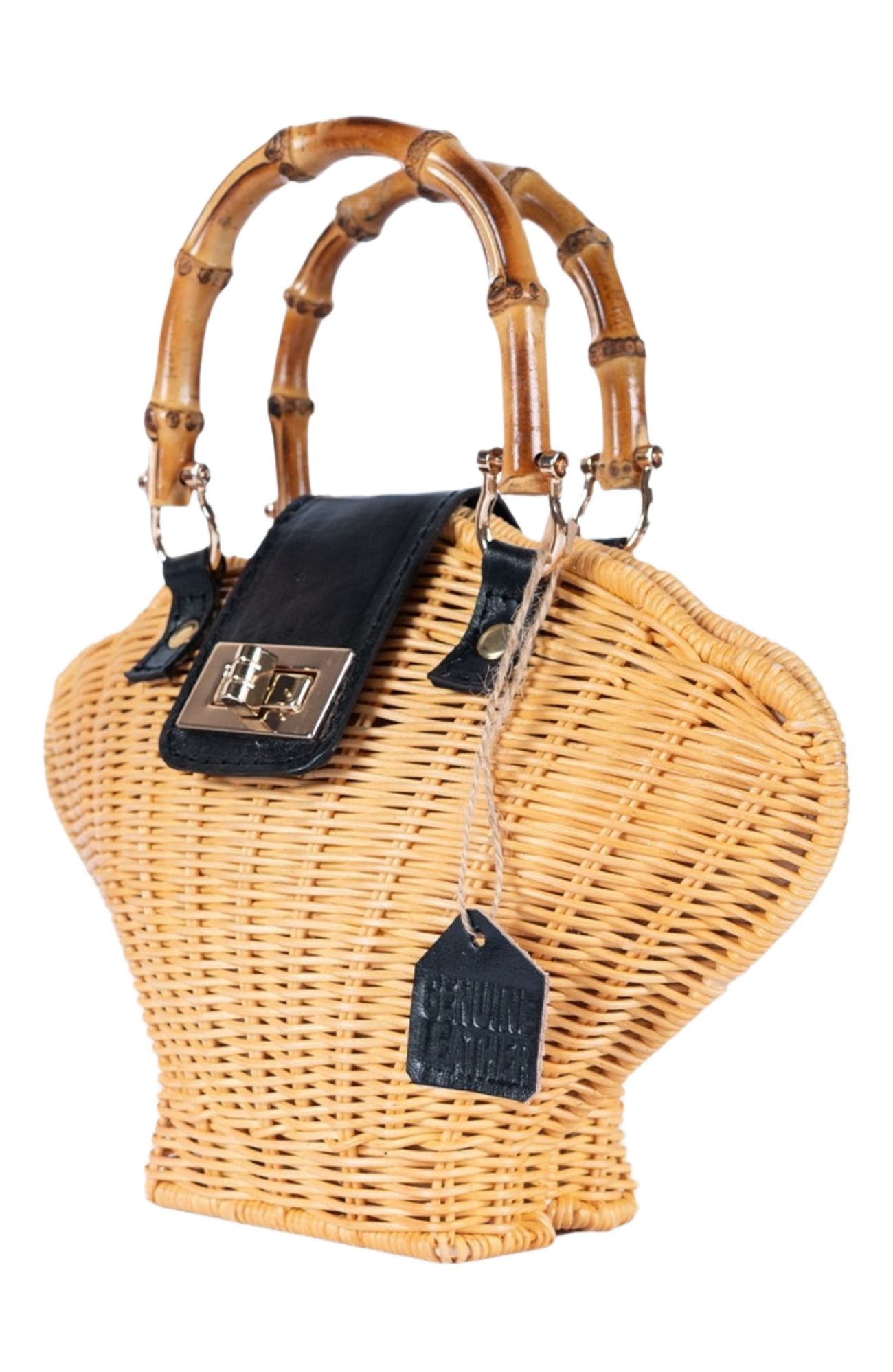 Jelavu Maree  Rattan Handbag, Alternate, color, 