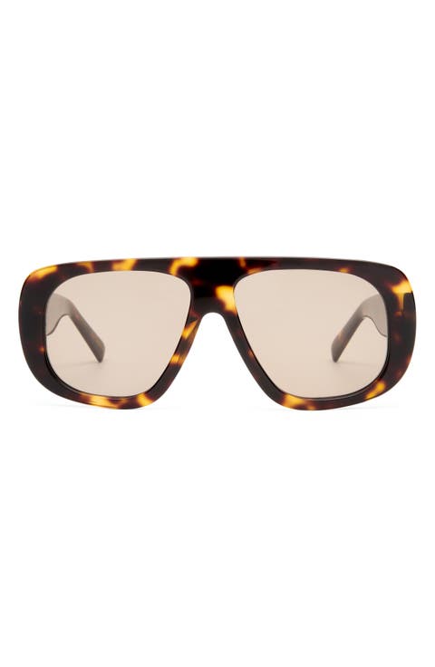 The Dionne 55mm Aviator Sunglasses