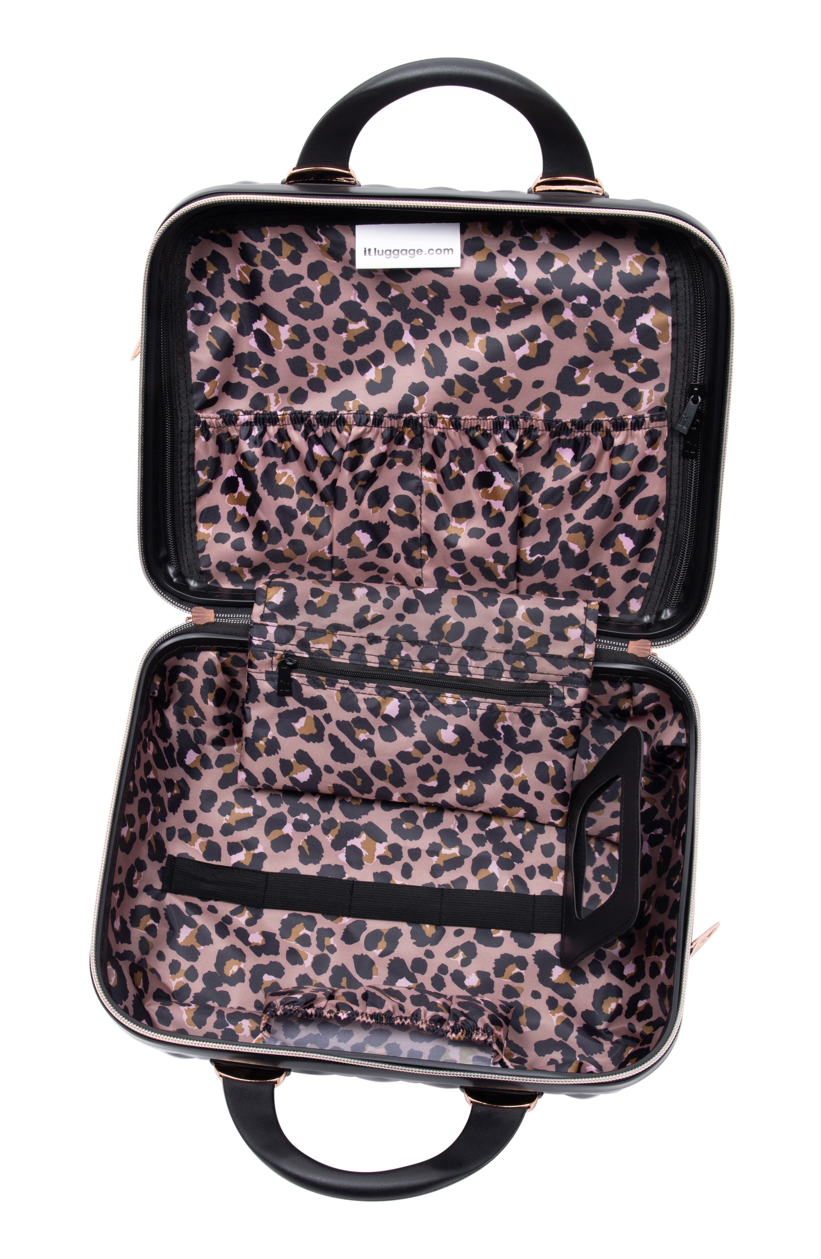IT LUGGAGE Glitzy 14-Inch Hardside Vanity Case, Alternate, color, 