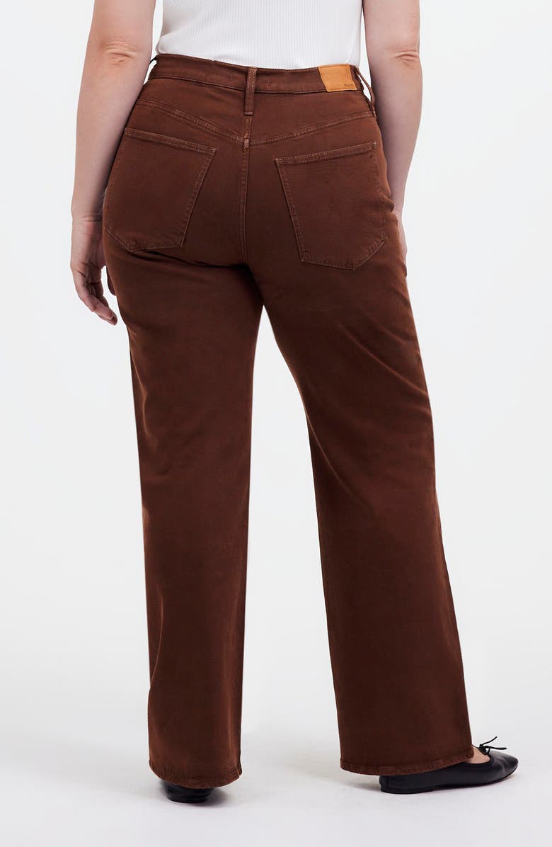 Madewell The Perfect Vintage Wide Leg Jeans: Button Front Edition, Alternate, color, 