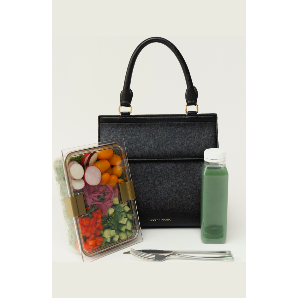 Modern Picnic Luncher + 1 Container Set In Clear
