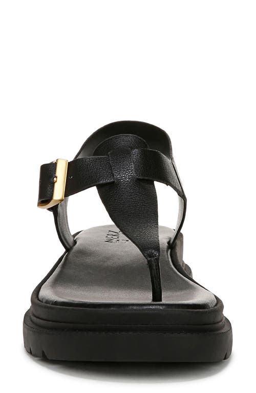 Naturalizer Alyssa T-strap Platform Sandal In Black