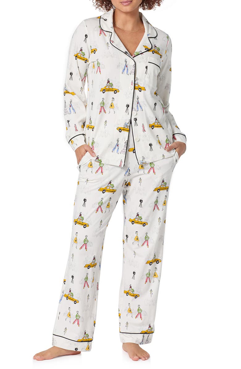 BedHead Pajamas Print Pajamas, Main, color, Fashion Week
