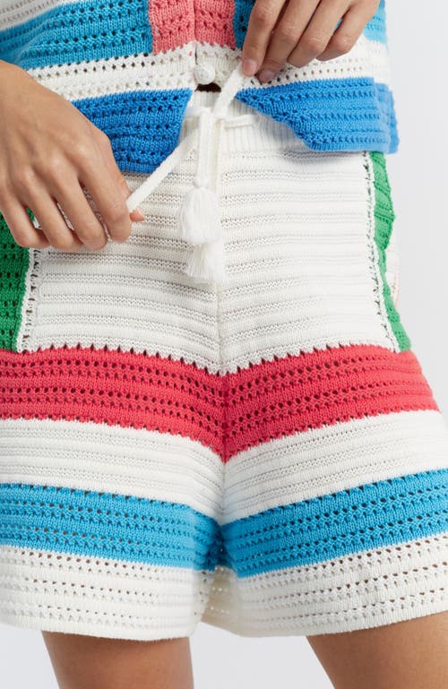 Chinti & Parker Capri Shorts In Cream