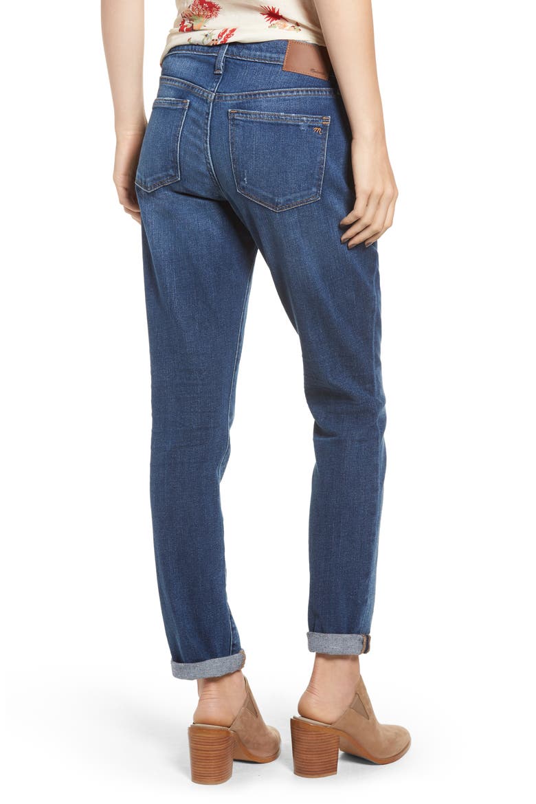The Slim Boyjean Boyfriend Jeans, Alternate, color, HATFIELD