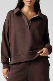 Florence by Mills Polo Collar Sweatshirt