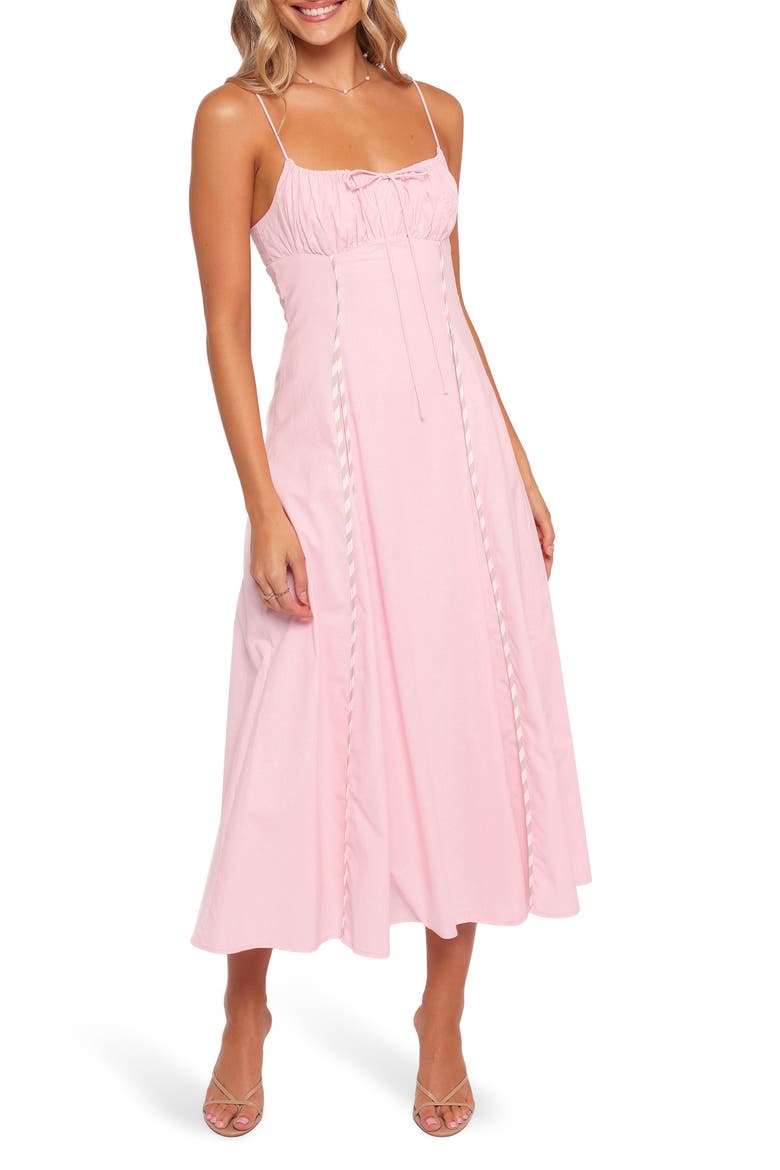 Talyn Sleeveless Midi Dress, Main, color, PINK