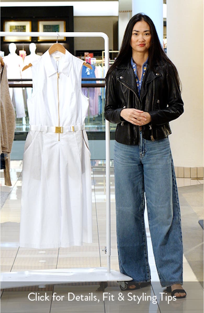 Kylo Belted Shirtdress, sales video thumbnail