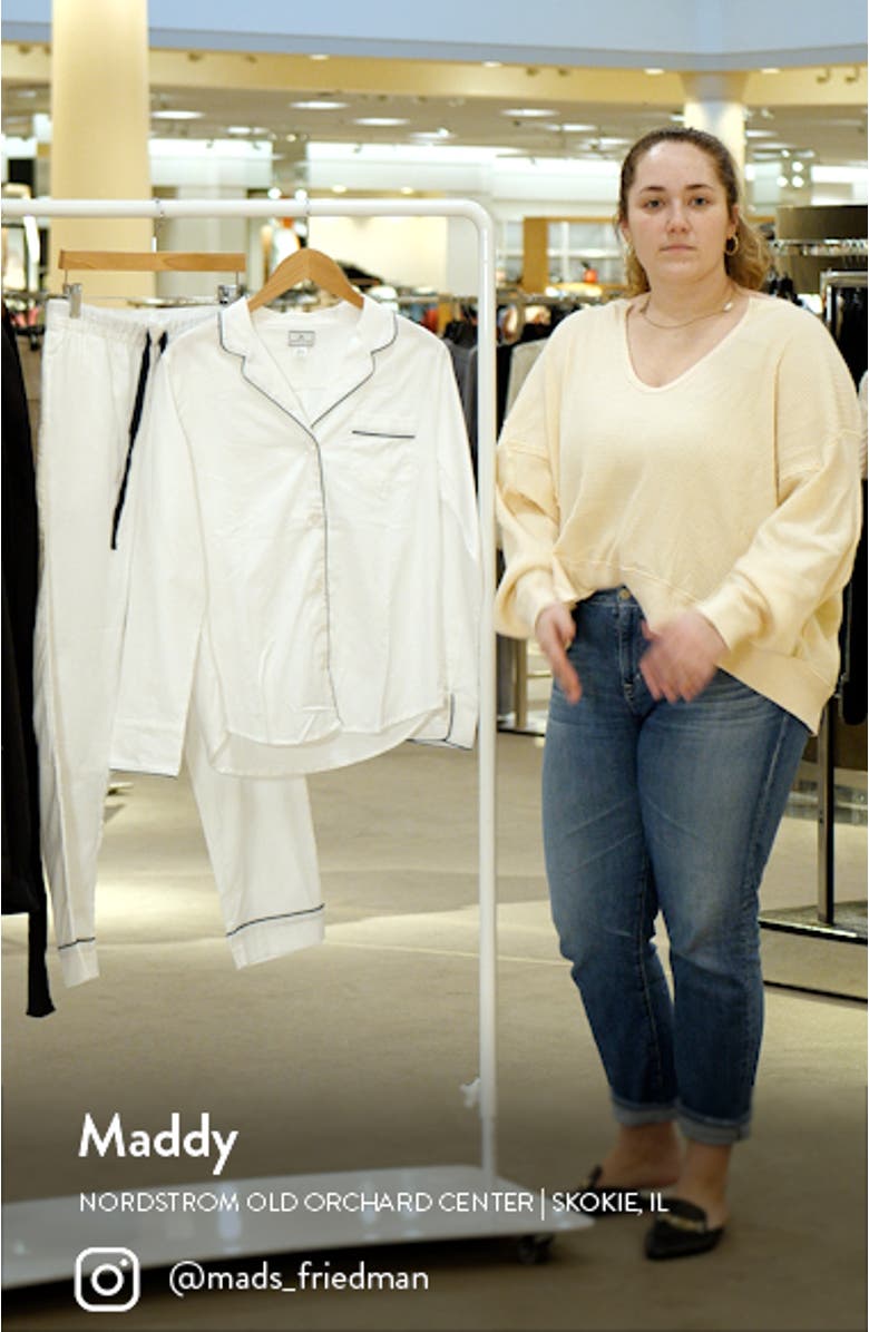 Contrast Piping Pajamas, sales video thumbnail