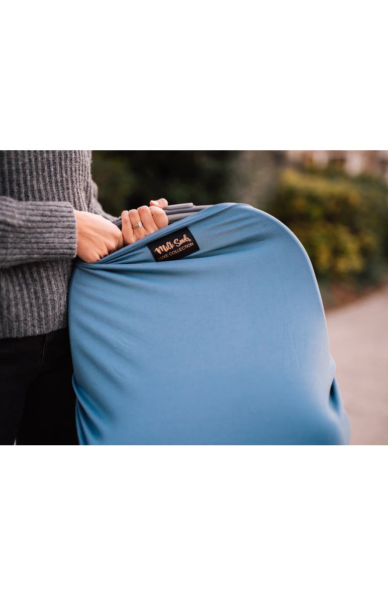 Milk Snob 5-in-1 Luxe Nursing and Car Seat Cover, Alternate, color, Luxe Jade