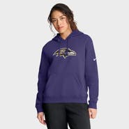 Nike Women's Nike Purple Baltimore Ravens Club Fleece Pullover Hoodie