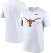 Nike Men's Nike White Texas Longhorns Primetime Legend Logo T-Shirt