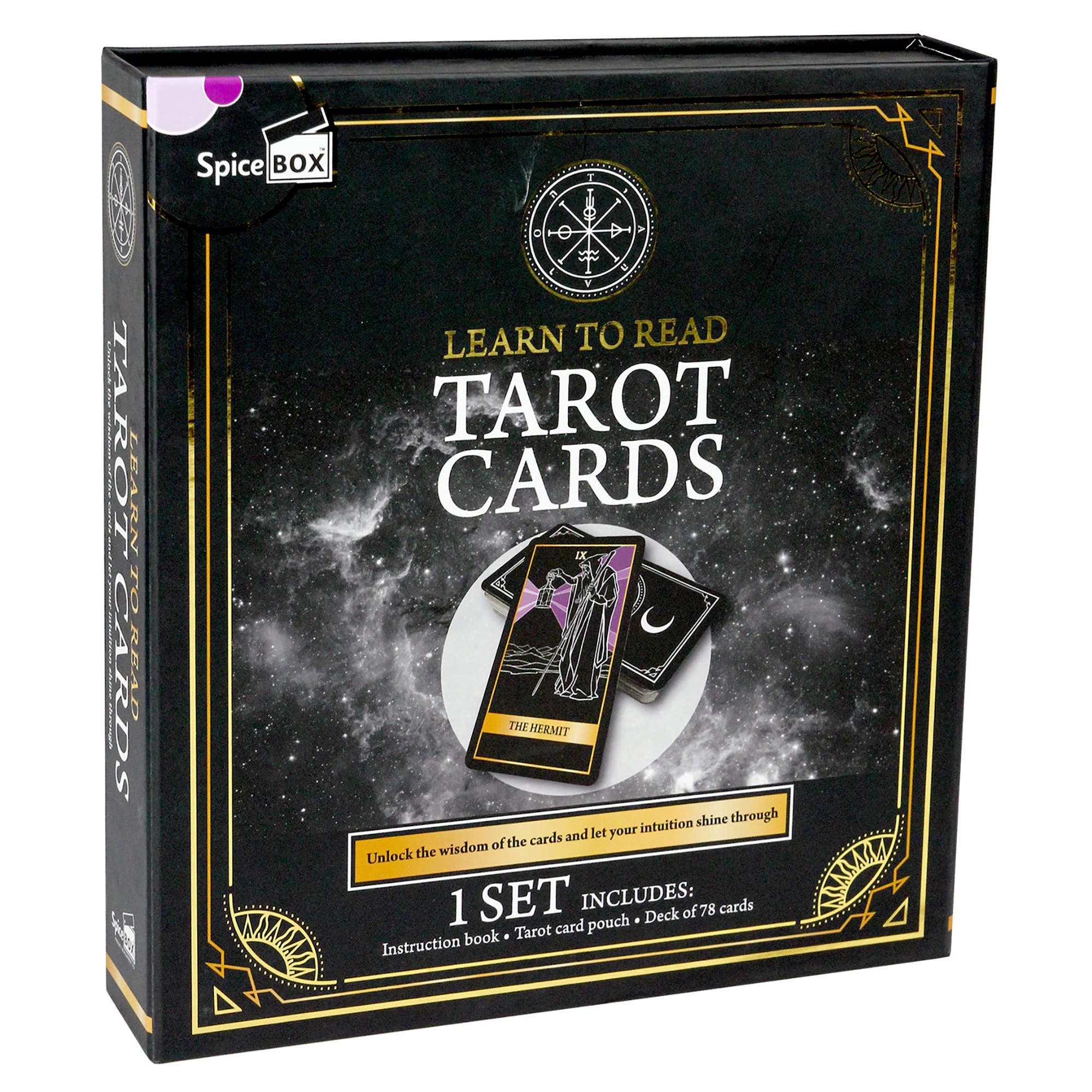 Gift Box Tarot Cards Set in Multicolored 