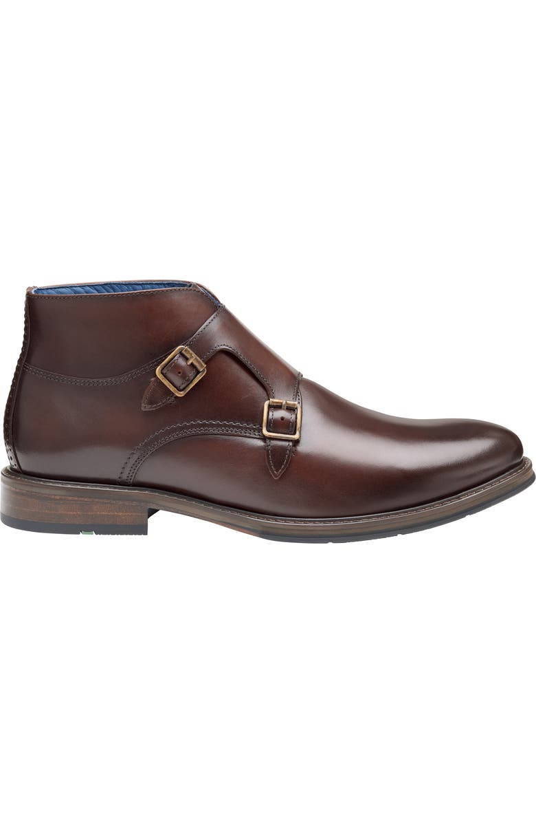 Johnston & Murphy Raleigh Monk Strap Boot, Alternate, color,