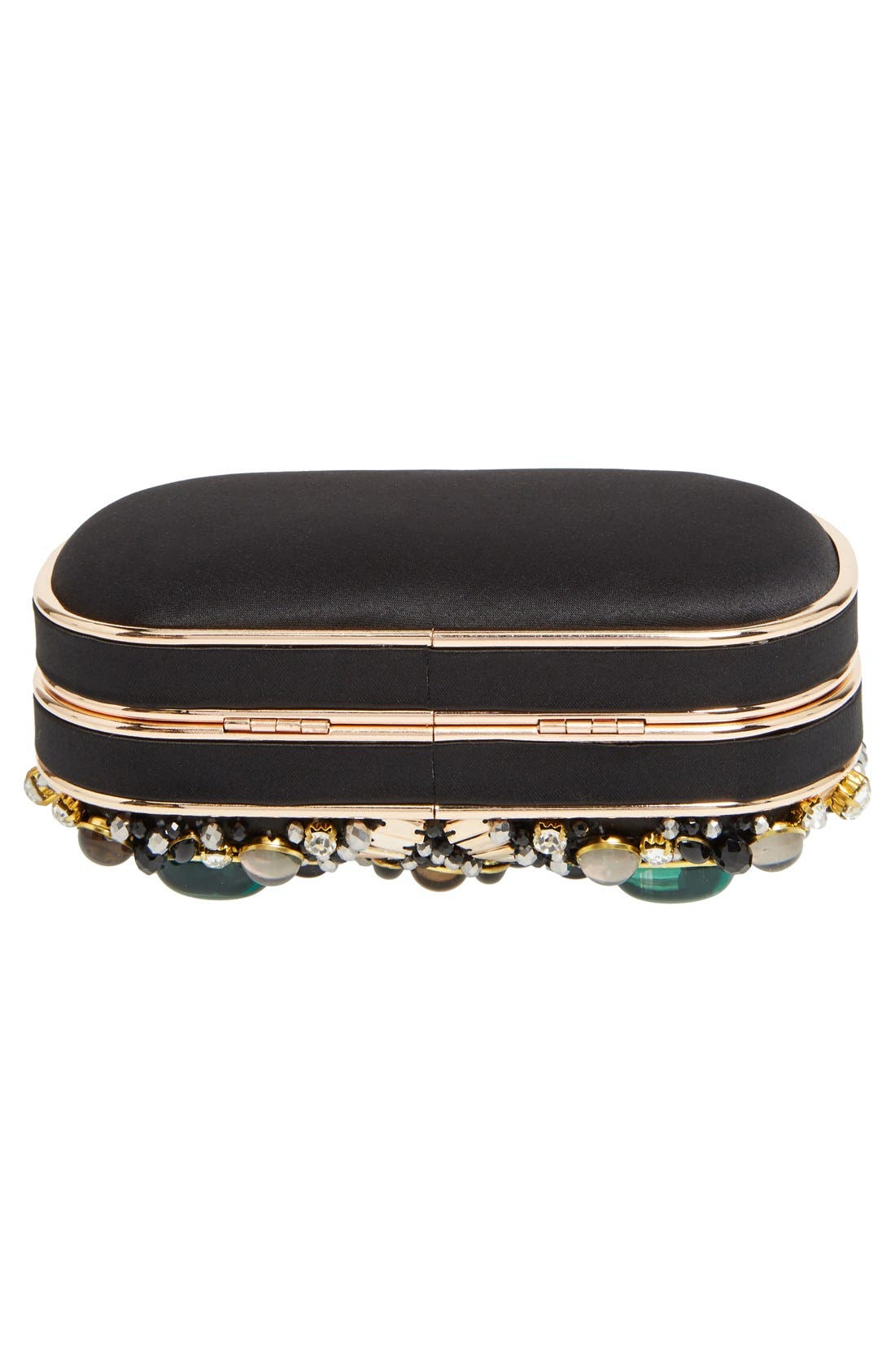 ZZDNU Natasha Couture Natasha Couture Embellished Box Clutch, Alternate, color, 