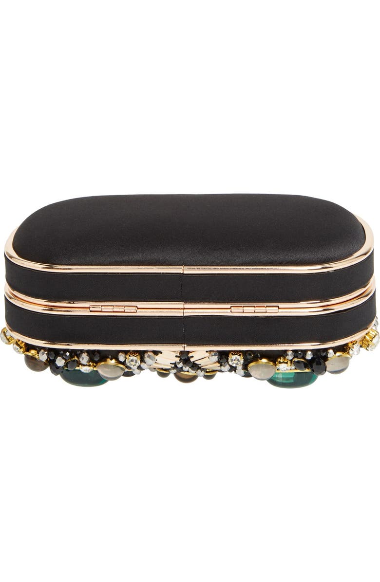 ZZDNU Natasha Couture Natasha Couture Embellished Box Clutch, Alternate, color,