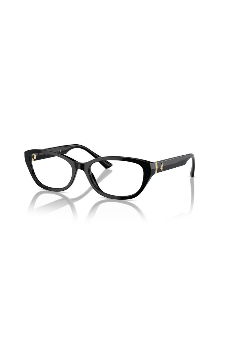 55mm Oval optical glasses, Main, color, Black