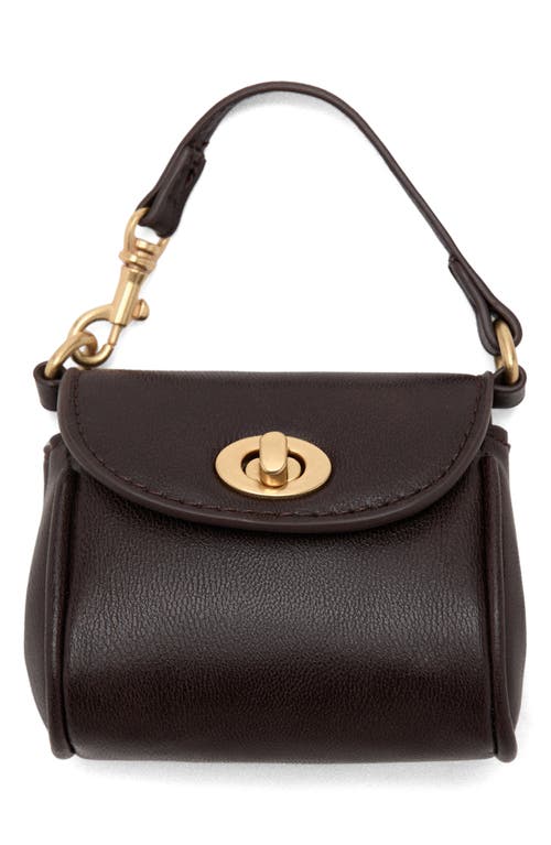 Mango Multicharm Bear Key Ring In Brown